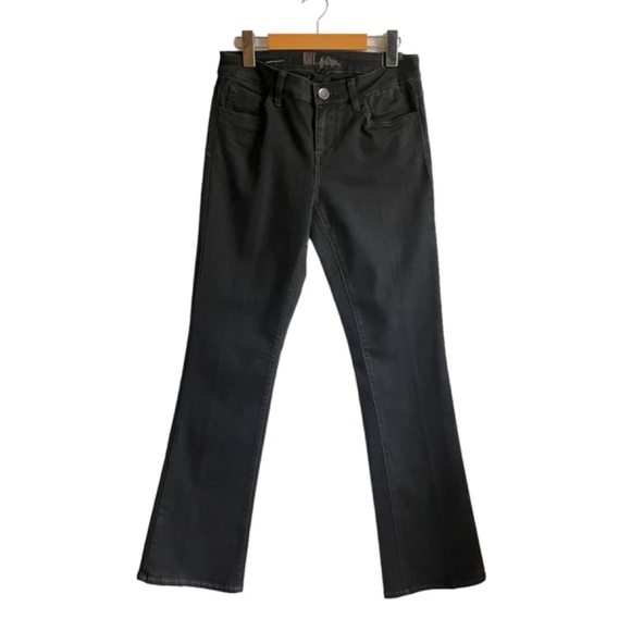 Kut from the Kloth Farrah Baby Bootcut Size 4 Black NWT - Picture 2 of 16
